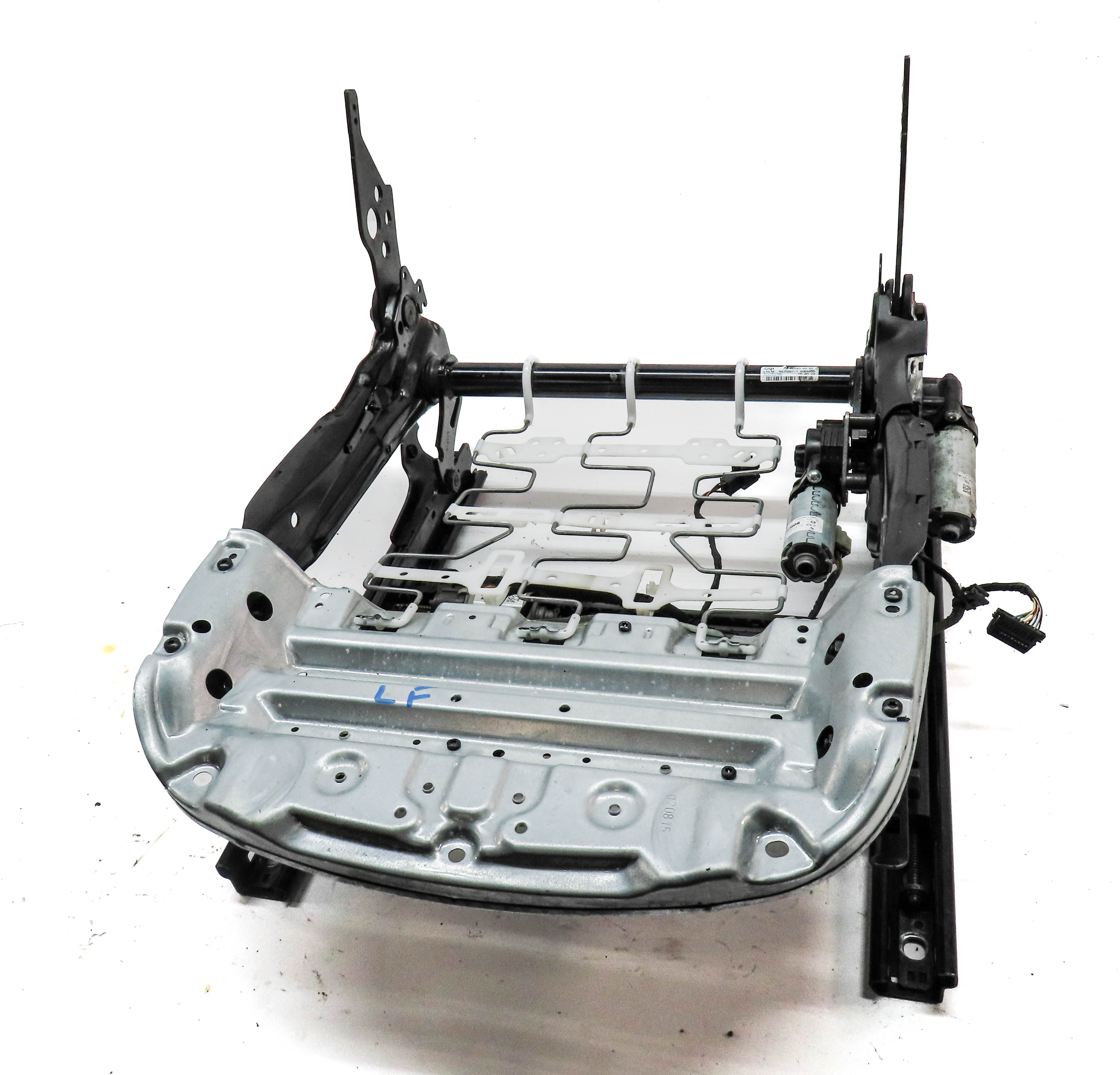 2014-2020 BMW 3 4 SERIES (F30 F32) FRONT LEFT DRIVER SEAT TRACK w/ ADJUST MOTORS — exact item pictured